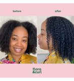 Flora & Curl Rose Water Molasses moisture mask 300ml, imported from the UK