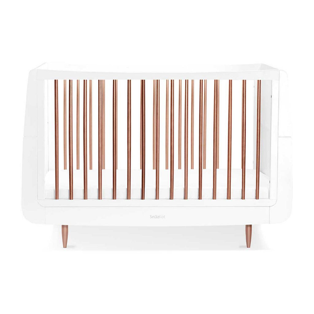 SnuzKot Skandi Cot Bed - Rose Gold