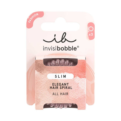 Boots Invisibobble Slim Hair Tie Pink Monocle 3 Count- Buy online at McGrocer