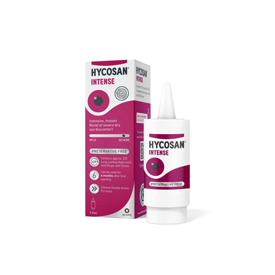 Boots Hycosan Intense Eye Drops with Hyaluronic Acid and Ectoin for Severe Dry Eye- Buy online at McGrocer
