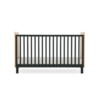 CuddleCo Rafi Kinderbett Eiche Schwarz - Kindermöbel