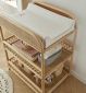 CuddleCo Aria Rattan Changing Unit 75cm x 96cm - British product