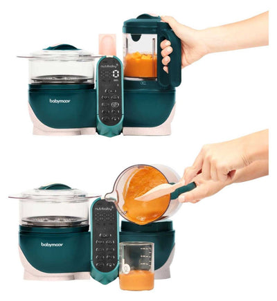 Babymoov Nutribaby 6-in-1 Baby Food Maker Opal Grün Kochgerät