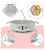 Babymoov Learn ISY Feeding Set Blue Dog - British product