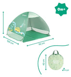 Babymoov Badabulle sun tent Sage 50+ UPF - British product