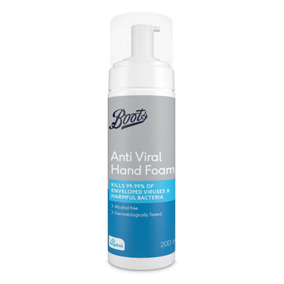 Boots Anti Viral Hand Foam 200ml