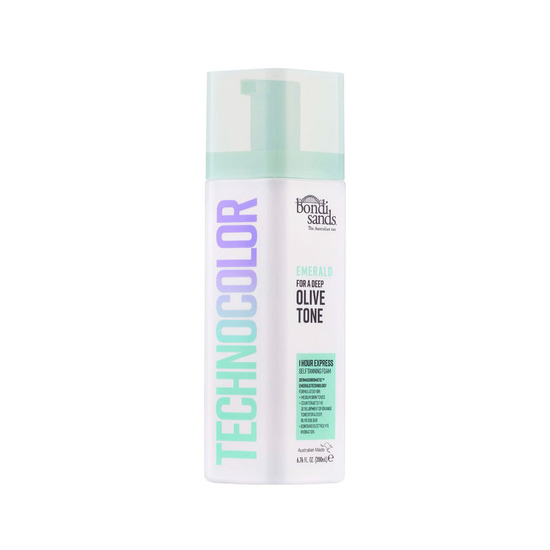 Bondi Sands Technocolor Emerald self tanning foam 200ml, UK version