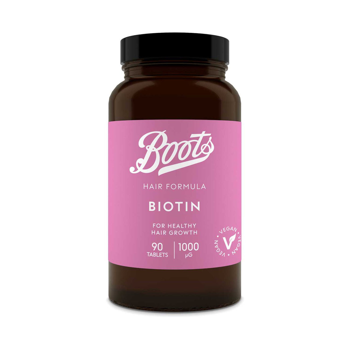 Boots biotin tablets hair formula 1000µg - British product