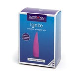Lovehoney Ignite flickering vibrator pink, imported from the UK