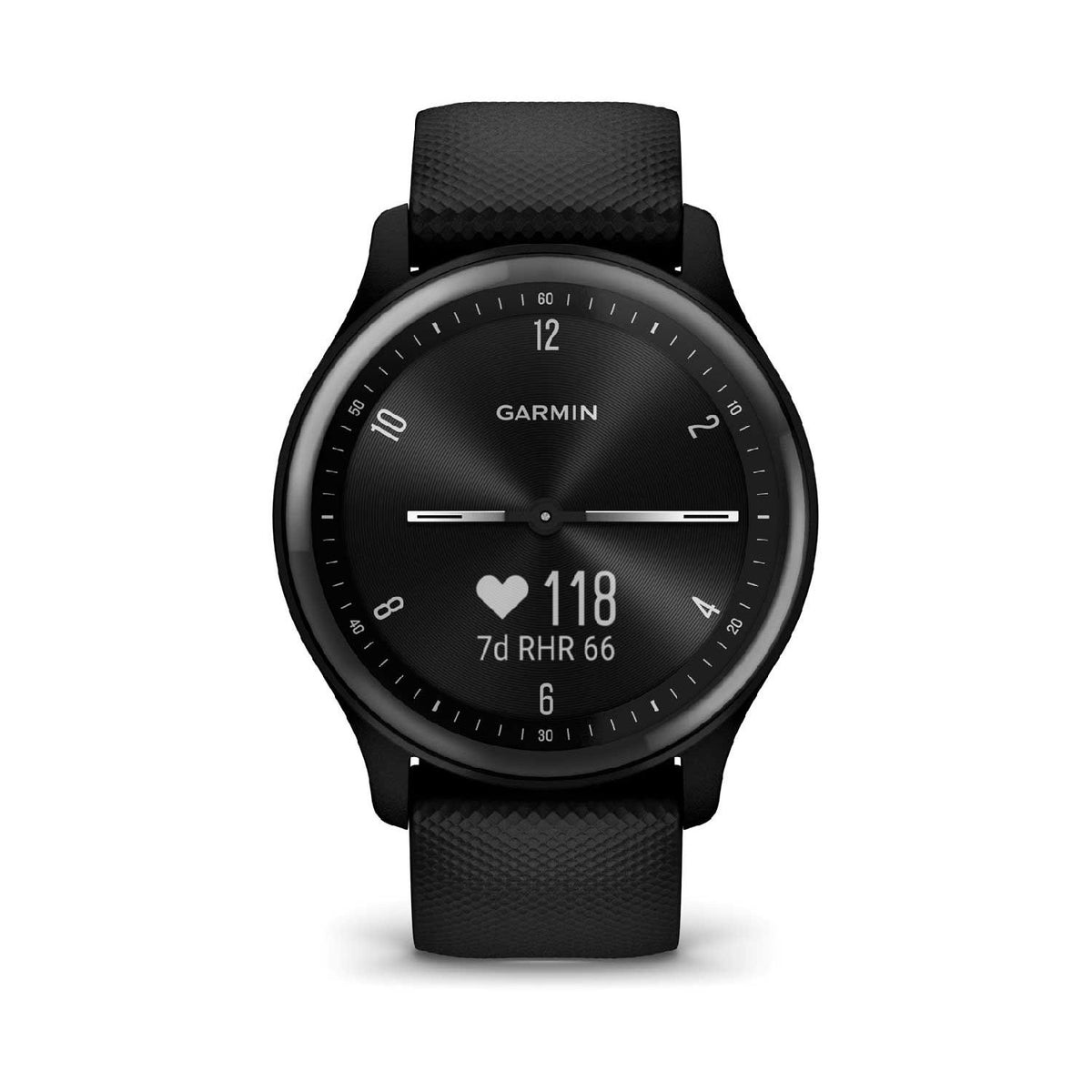 Garmin Vívomove Sport smartwatch black silicon - British product