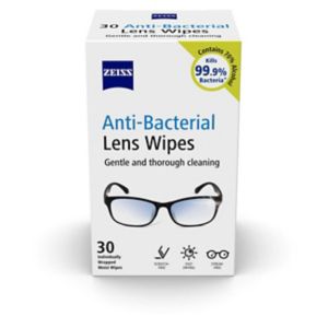 Boots ZEISS Anti-Bacterial Lens Wipes 30 pack- Buy online at McGrocer