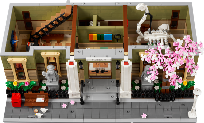 LEGO Natural History Museum building kit, imported from the UK