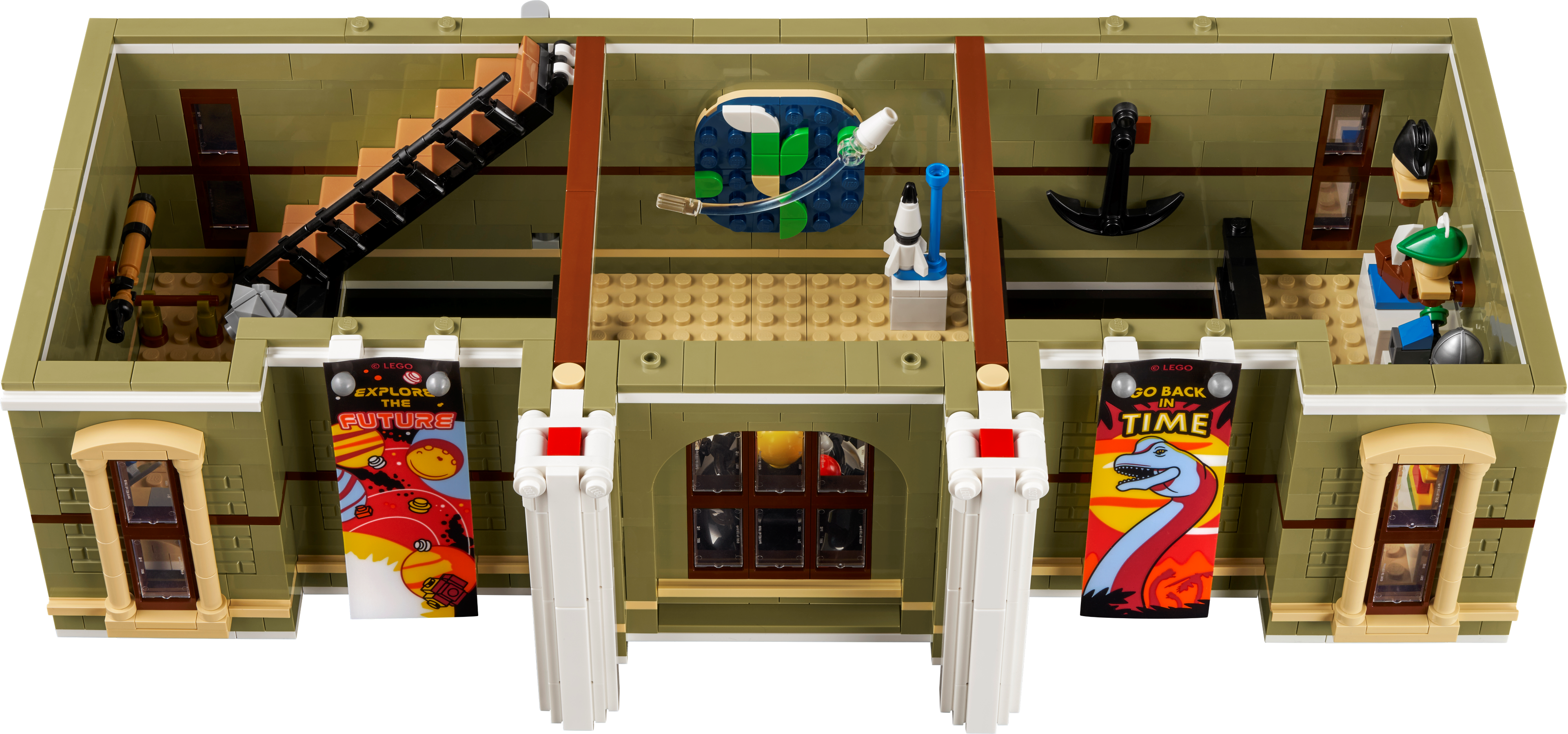 LEGO Natural History Museum building kit, imported from the UK