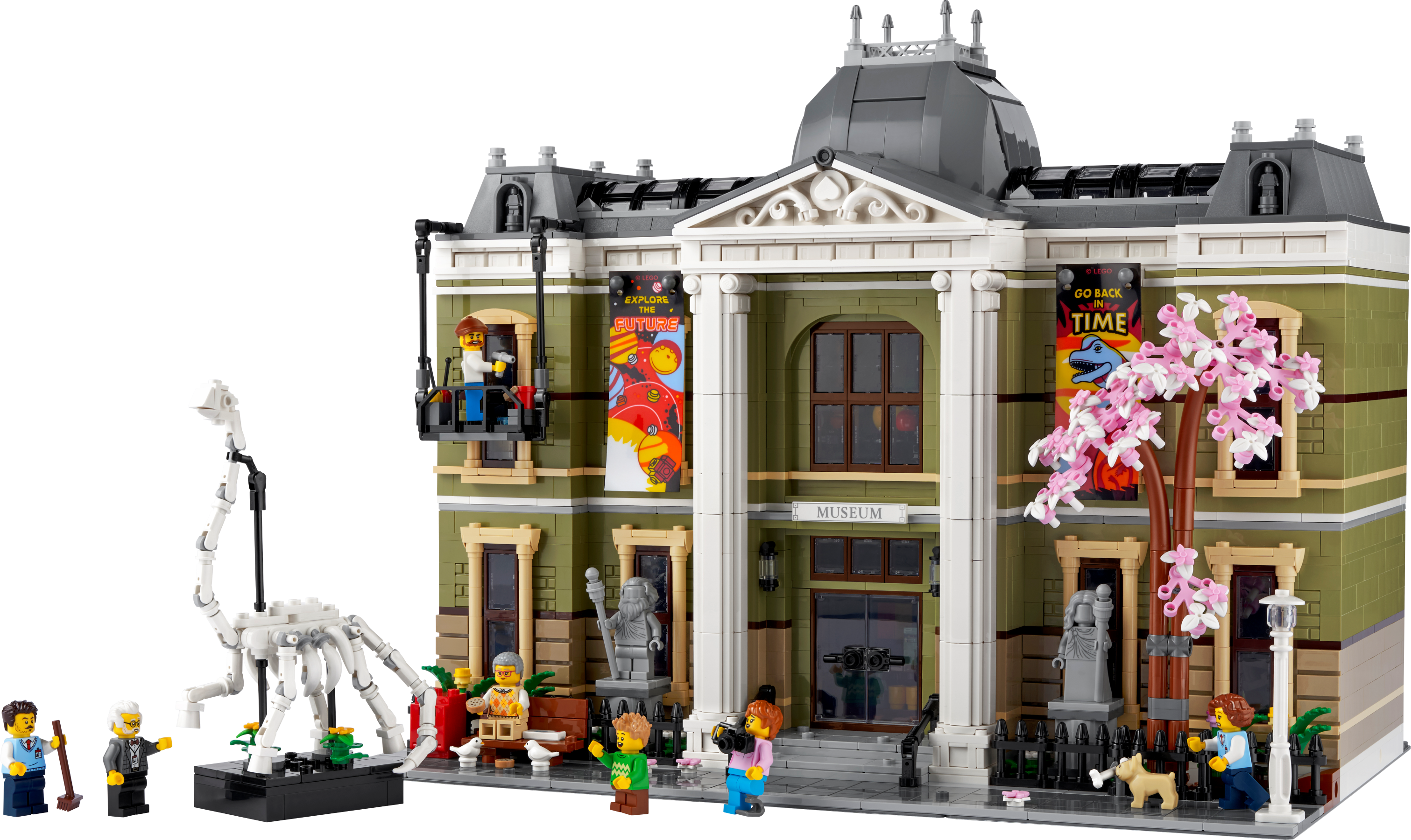 LEGO Natural History Museum building kit, imported from the UK
