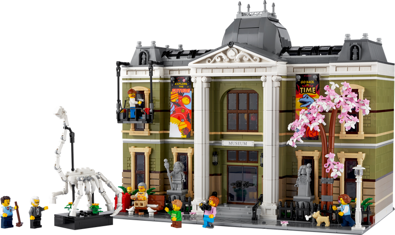LEGO Natural History Museum building kit, imported from the UK