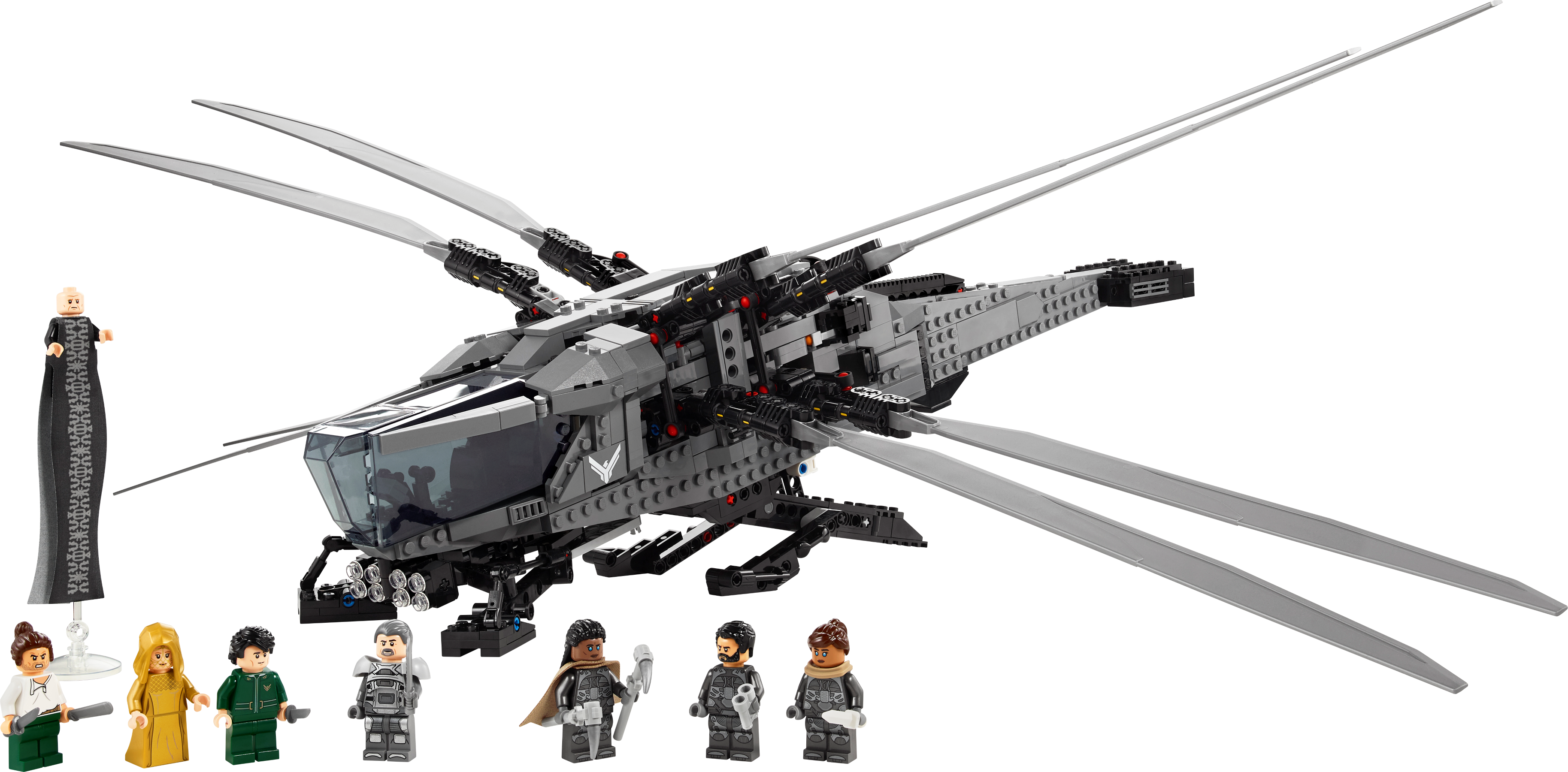 LEGO Dune Atreides Royal Ornithopter 1369 Pieces - British product