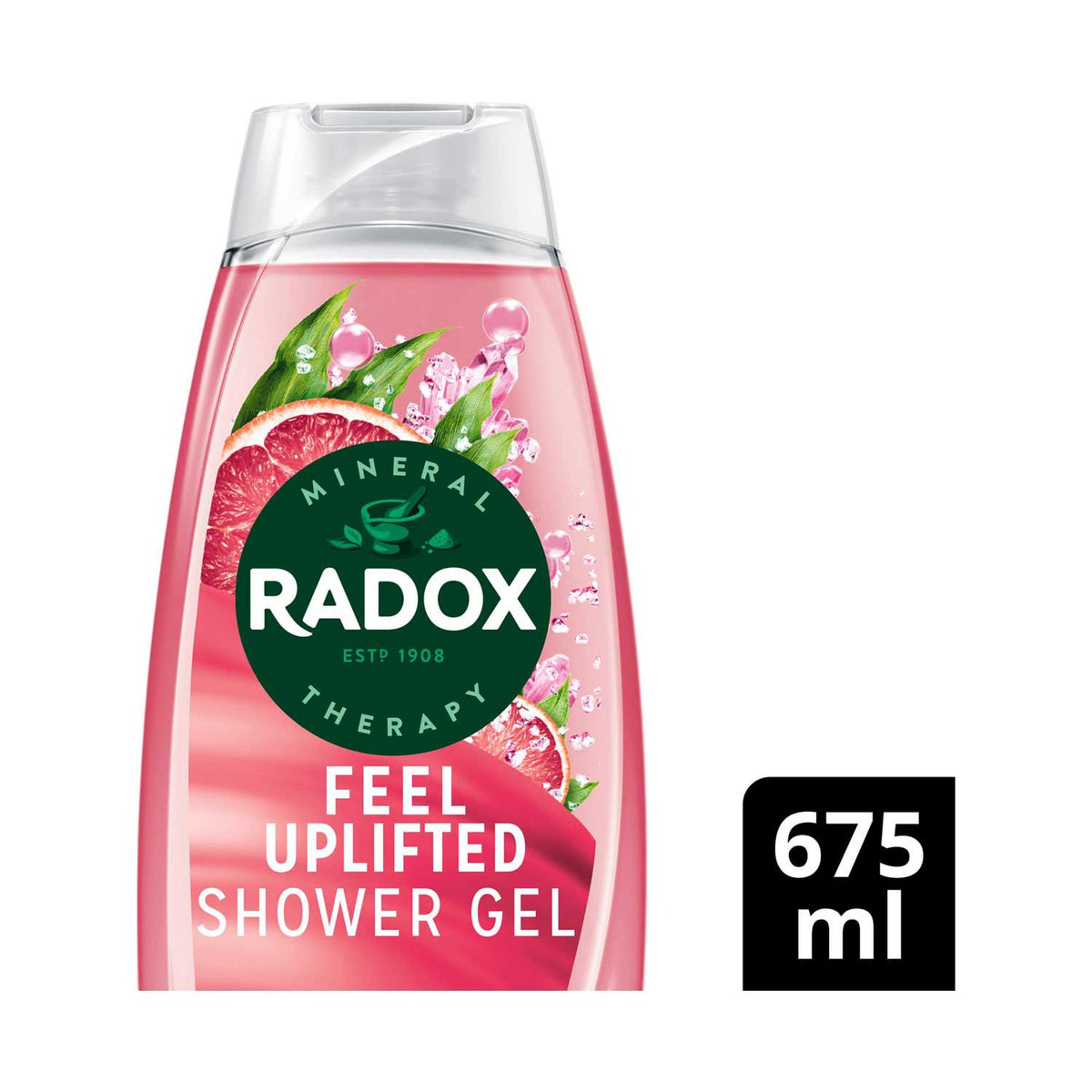 Radox Feel Uplifted shower gel 675ml - British product