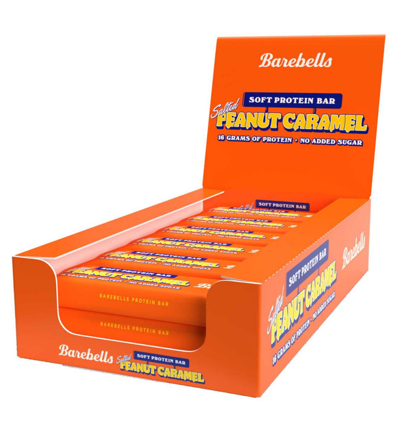 Barebells Soft Protein Bar Peanut Caramel 55g - Britisches Produkt