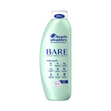 Head & Shoulders Bare Pure Clean shampoo 400ml, UK version