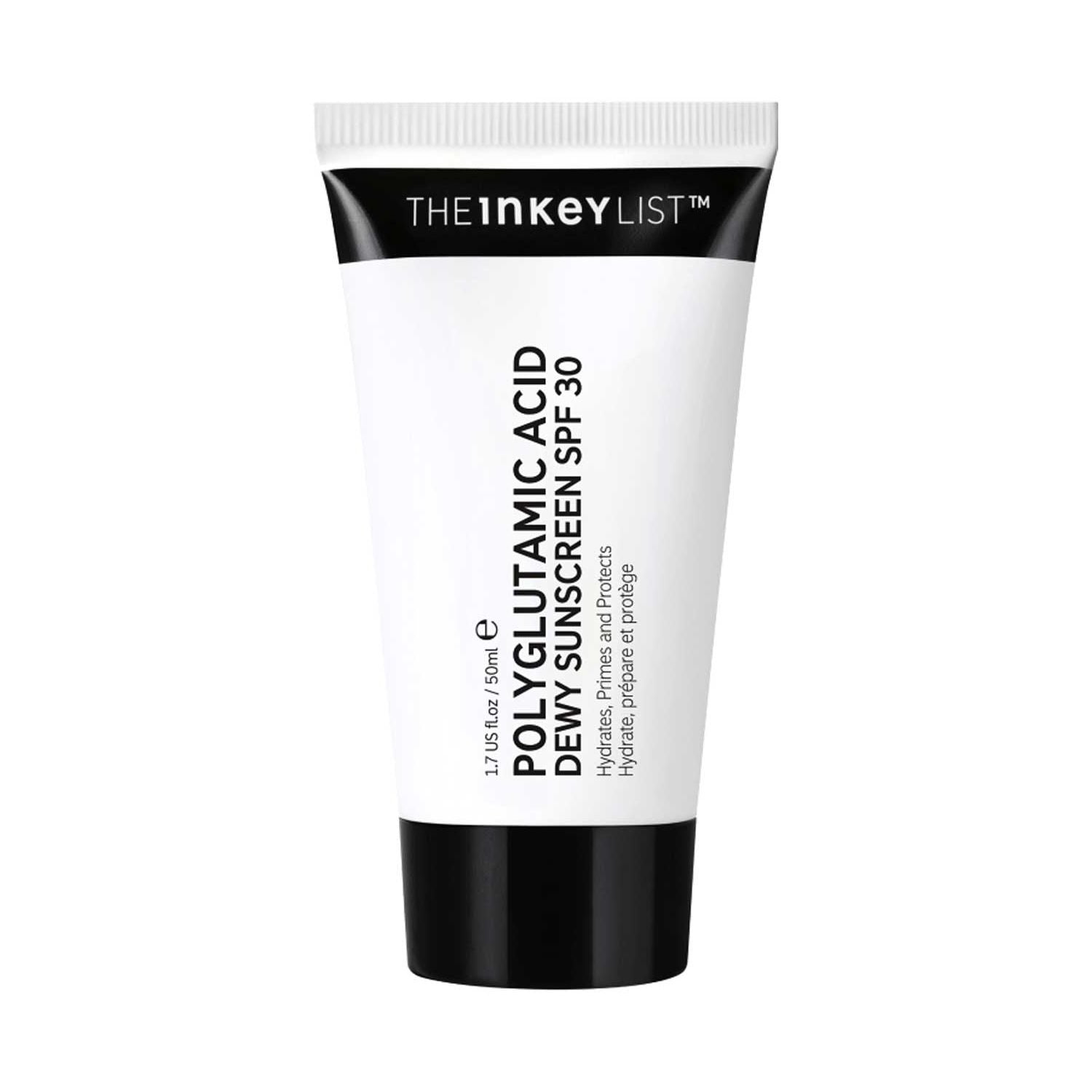 The Inkey List Dewy Sunscreen SPF30 50ml, imported from the UK
