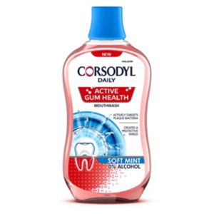 Corsodyl Active Gum Health Mouthwash 500ml - British product