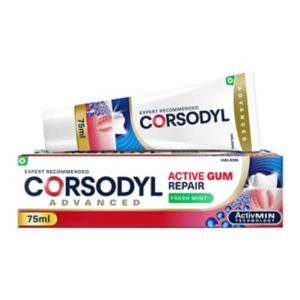 Corsodyl Active Gum Repair mint toothpaste 75ml - British product