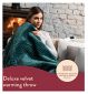 Dreamland Herringbone Throw Emerald Green - British product