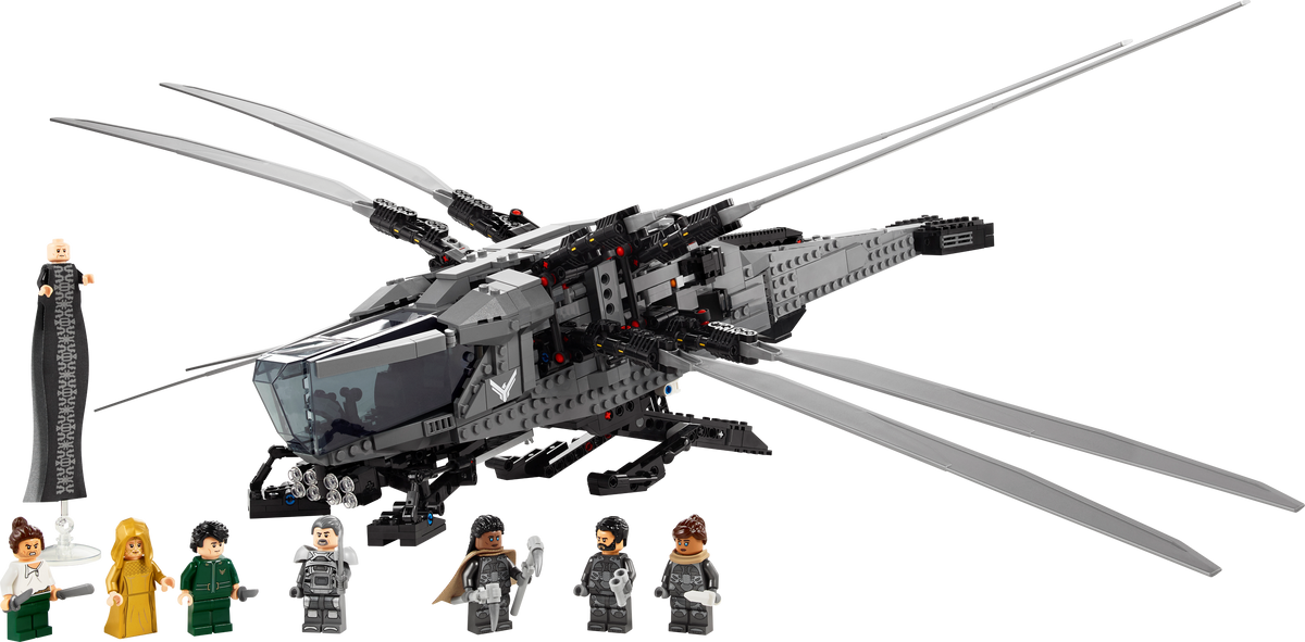 LEGO Dune Atreides Royal Ornithopter 1369 Pieces - British product
