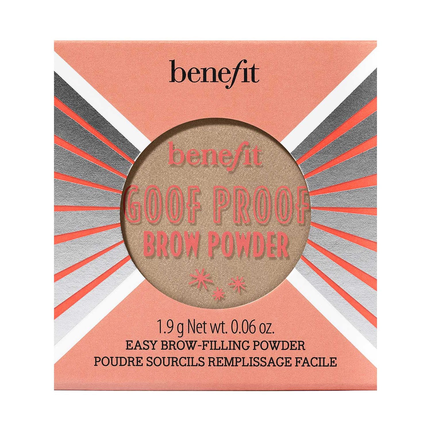 Benefit Goof Proof Brow Powder eyebrow makeup - British product