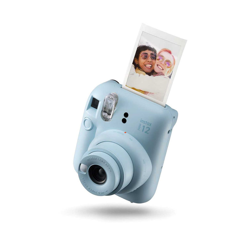 Fujifilm Instax Mini 12 pastel blue instant camera (British brand)
