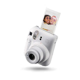 Instax Mini 12 Clay White instant camera - British product
