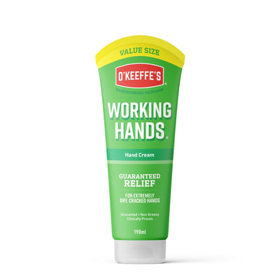 Boots O'Keeffe's Working Hands Value Tube Hand Cream 190ml- Buy online at McGrocer