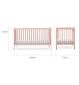 Cuddleco Nola Kinderbett Sanftes Rosarosa Babybett