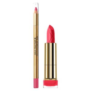 Max Factor Colour Elixir Koralle Pink Lippenstift und Lipliner Bundle