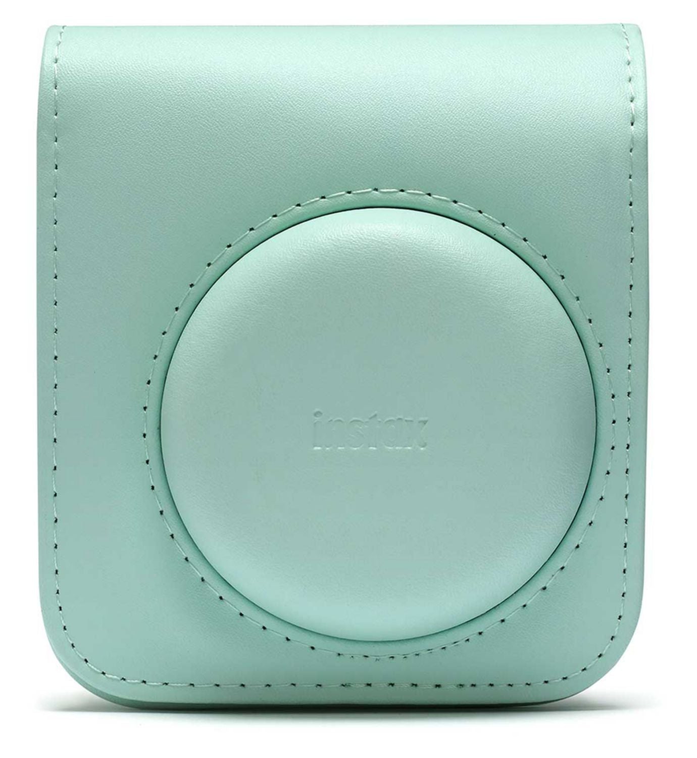 Instax Mini 12 mint green camera case - British product