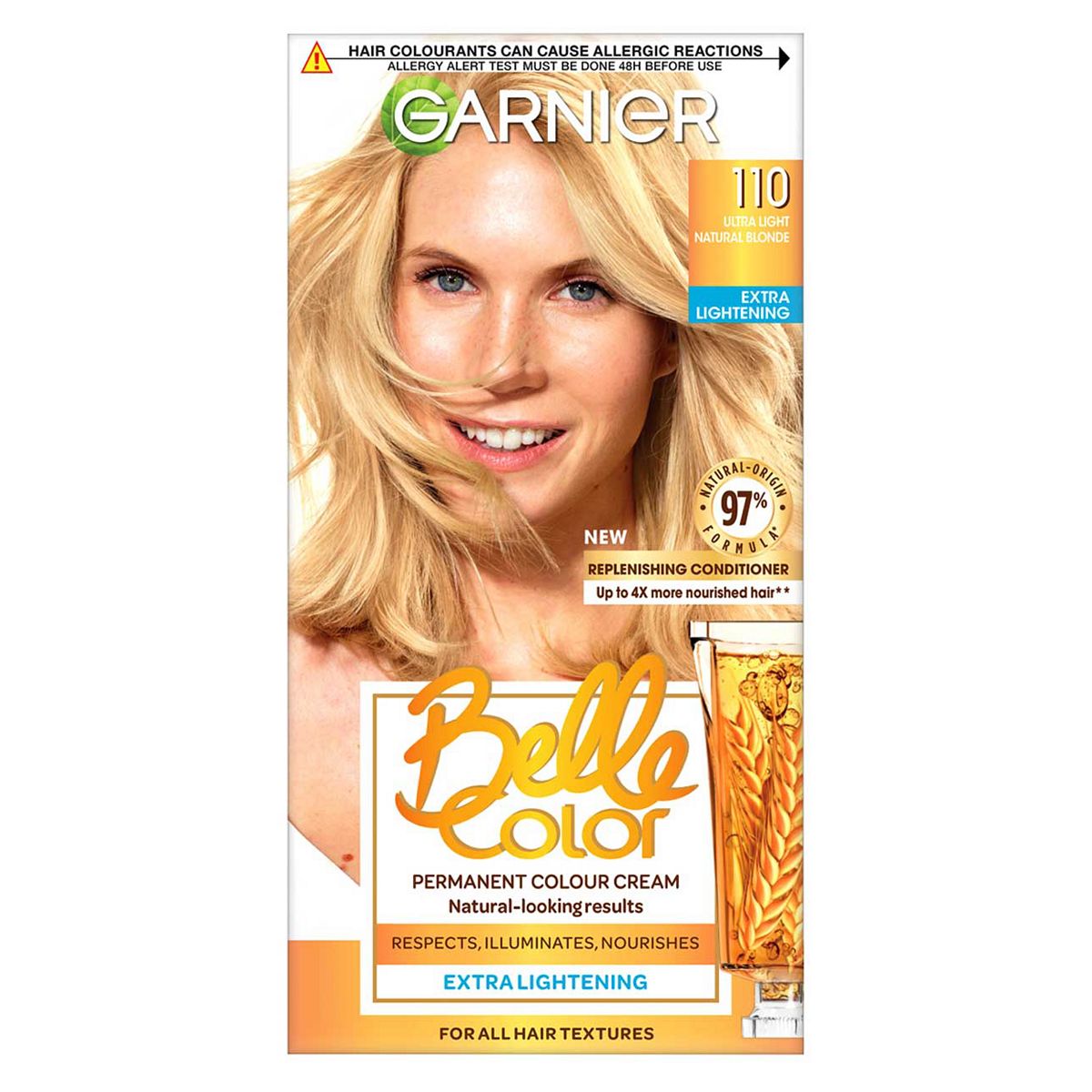 Garnier Belle Color 110 Ultra Light Blonde Permanent Hair Dye