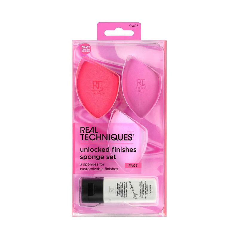 Real Techniques Berry Pop sponge set, UK version