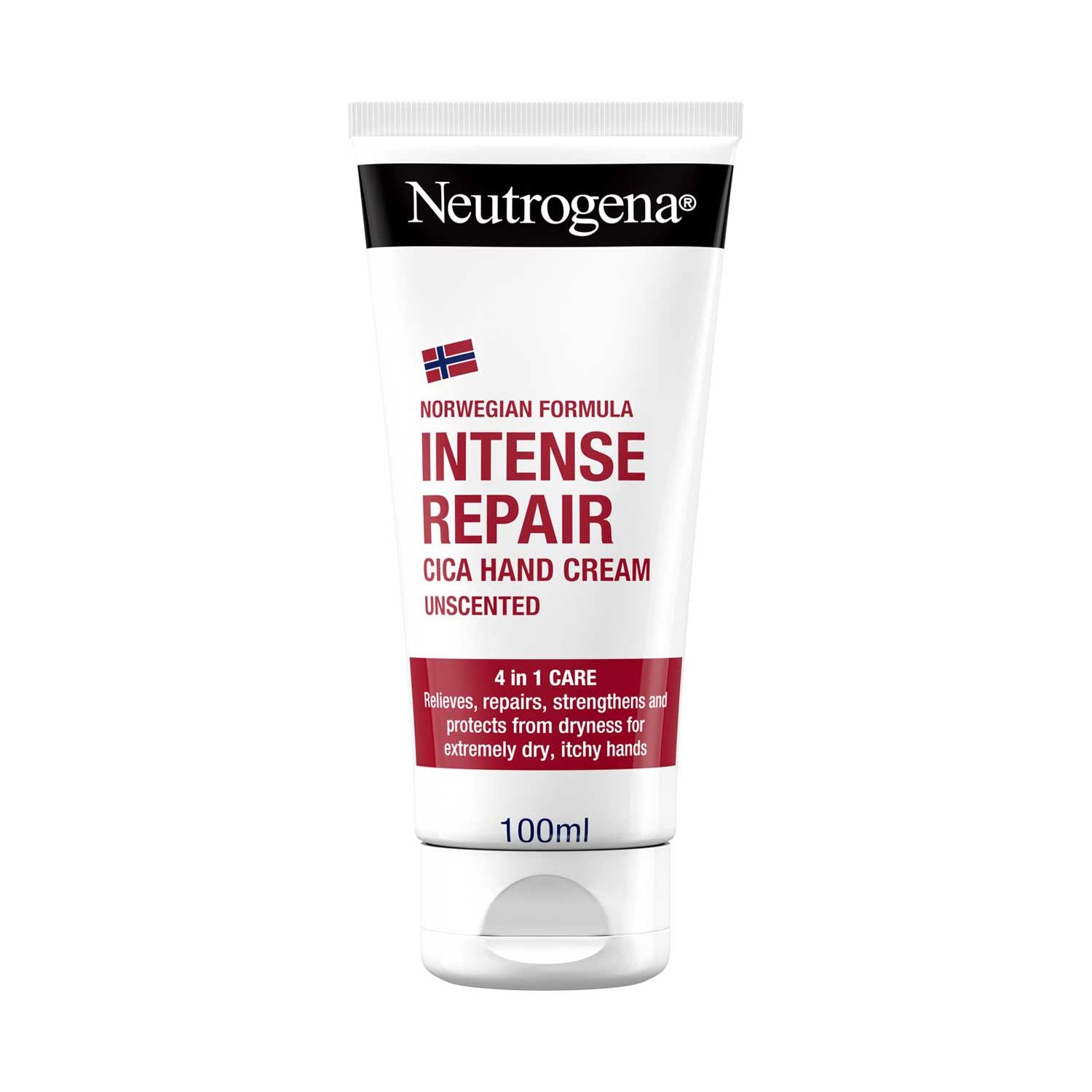 Neutrogena Intense Repair hand cream 100ml for dry hands, UK version