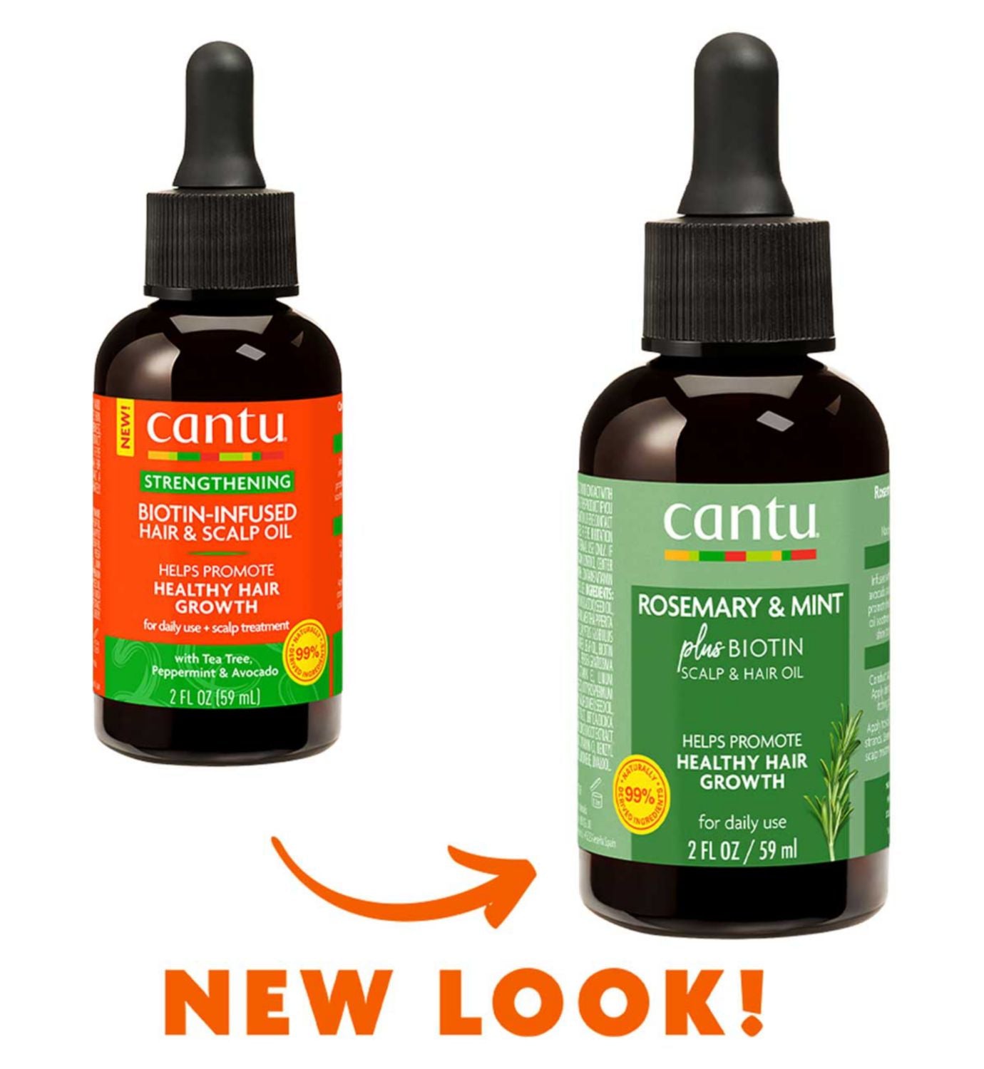 Cantu rosemary mint scalp oil 59ml - British product