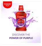 Colgate Max White Purple Reveal Mouthwash 500ml - British product
