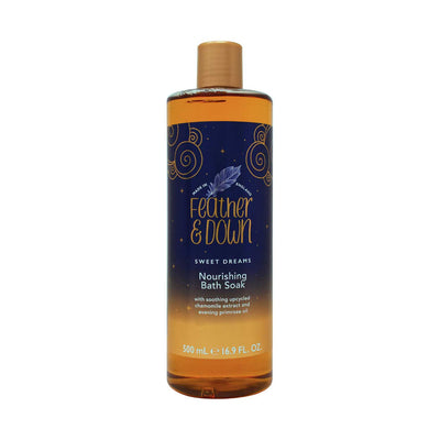 Boots Feather & Down Nourishing Bath Soak 500ml- Buy online at McGrocer