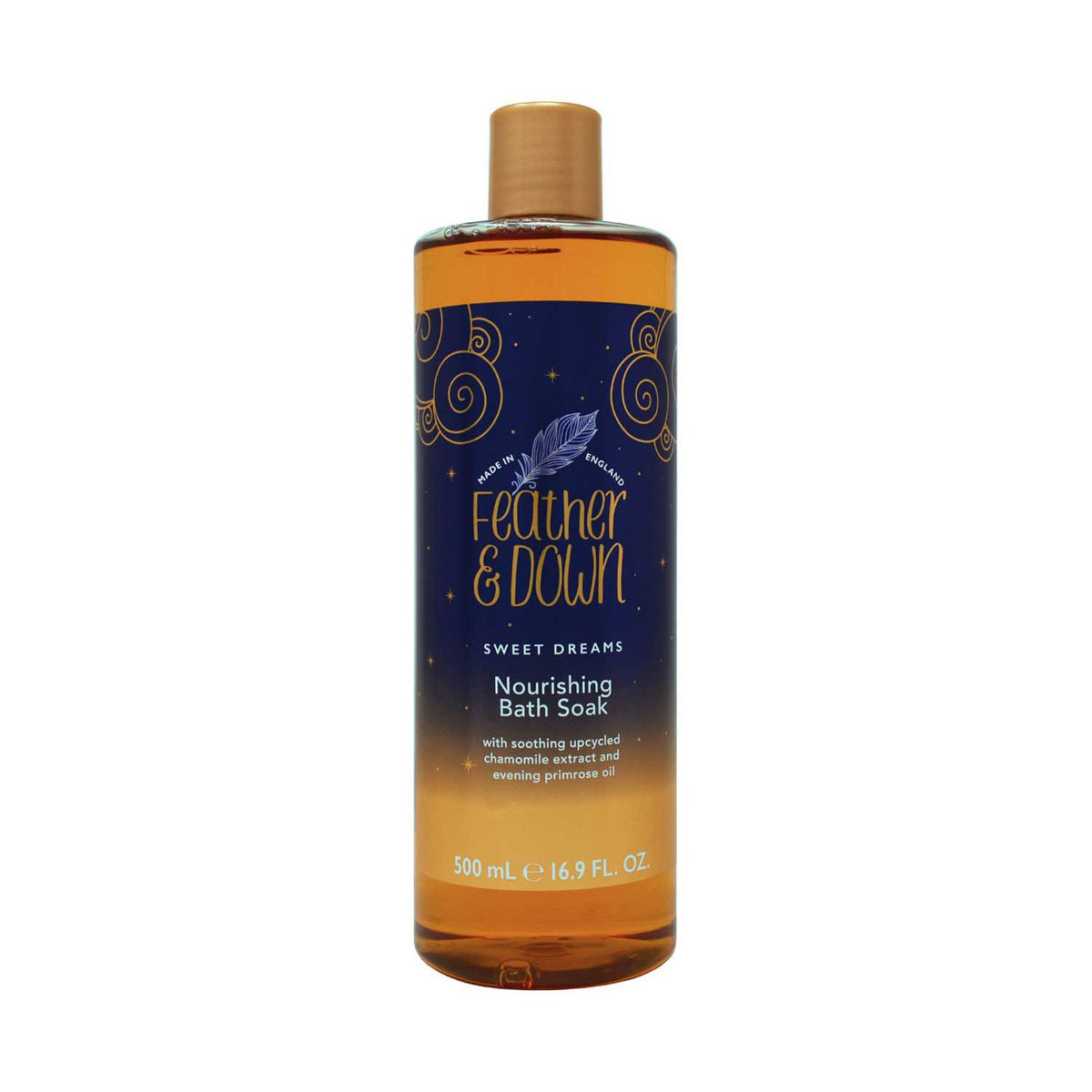 Feather & Down nourishing bath soak 500ml, imported from the UK