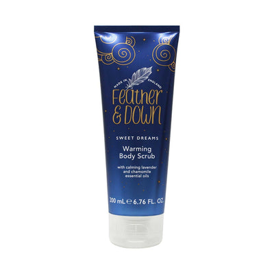 Boots Feather & Down Warming Body Scrub 200ml- Buy online at McGrocer