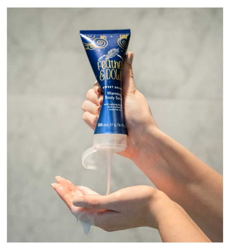 Feather & Down Warming Body Scrub 200ml, UK version