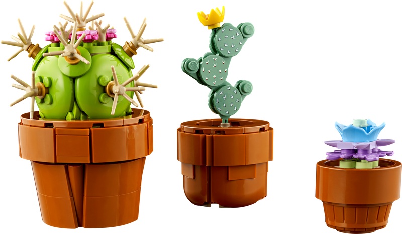 LEGO Tiny Plants 758 piece botanical building model kit (British brand)