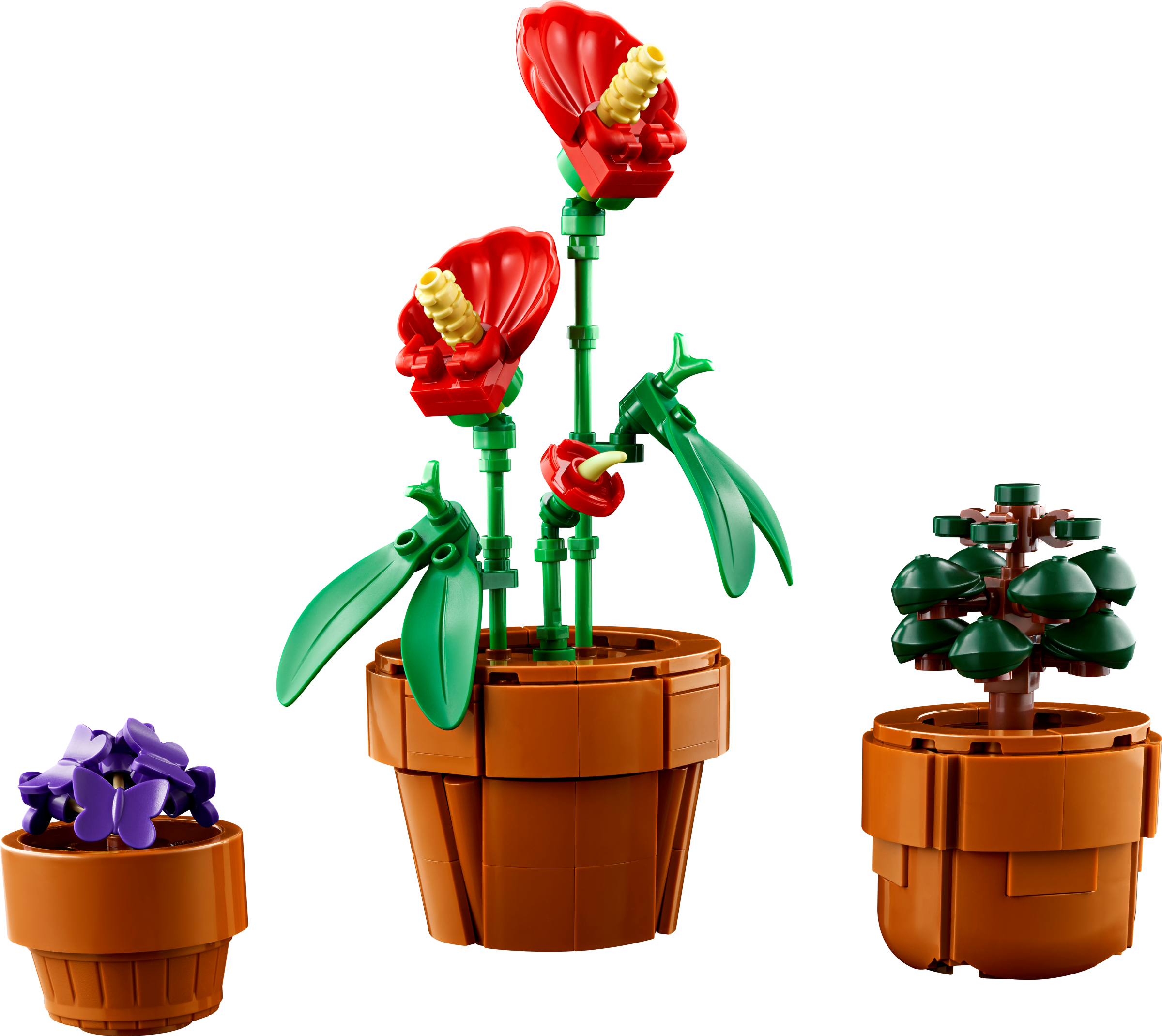 LEGO Tiny Plants 758 piece botanical building model kit (British brand)