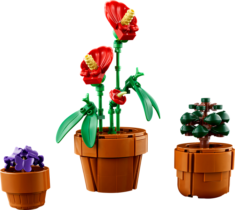 LEGO Tiny Plants 758 piece botanical building model kit (British brand)