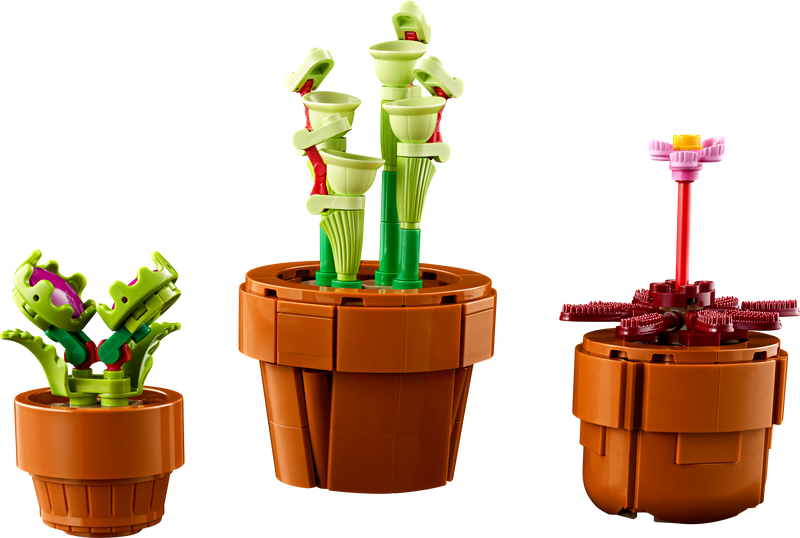 LEGO Tiny Plants 758 piece botanical building model kit (British brand)