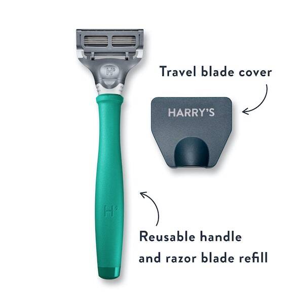 Harry's Truman Razor + Blade - Tropical Green GOODS Superdrug   