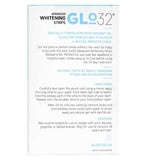Glo32 Weekender Whitening Strips 8 strips, imported from the UK